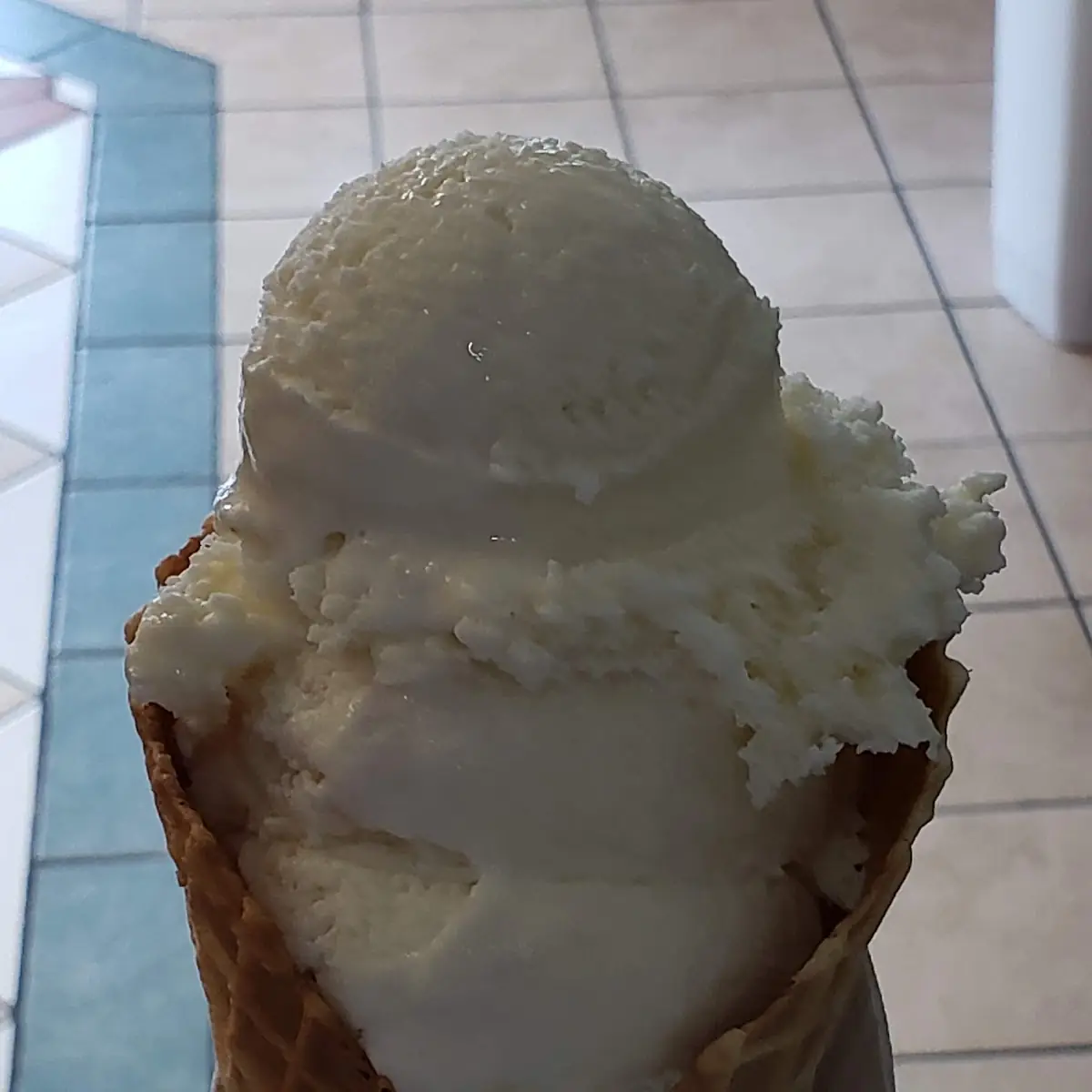 Queso Ice Cream Cone