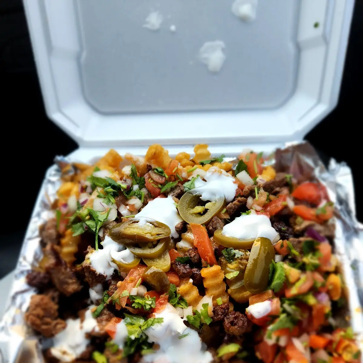 Nacho Fries w Steak