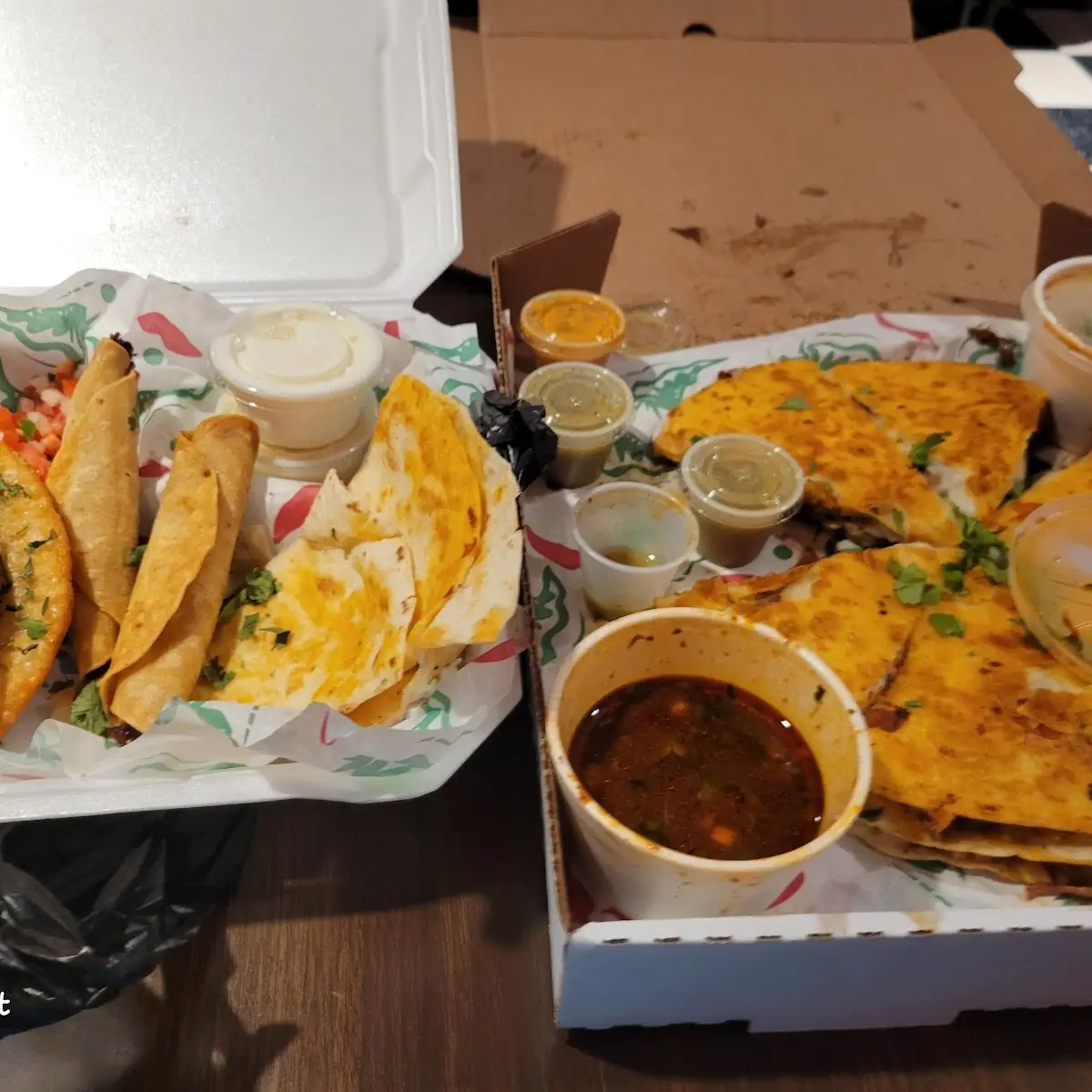 Sampler Platter and Birrira Pizza