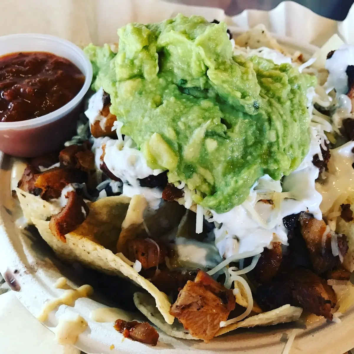 Three Cheese Nachos