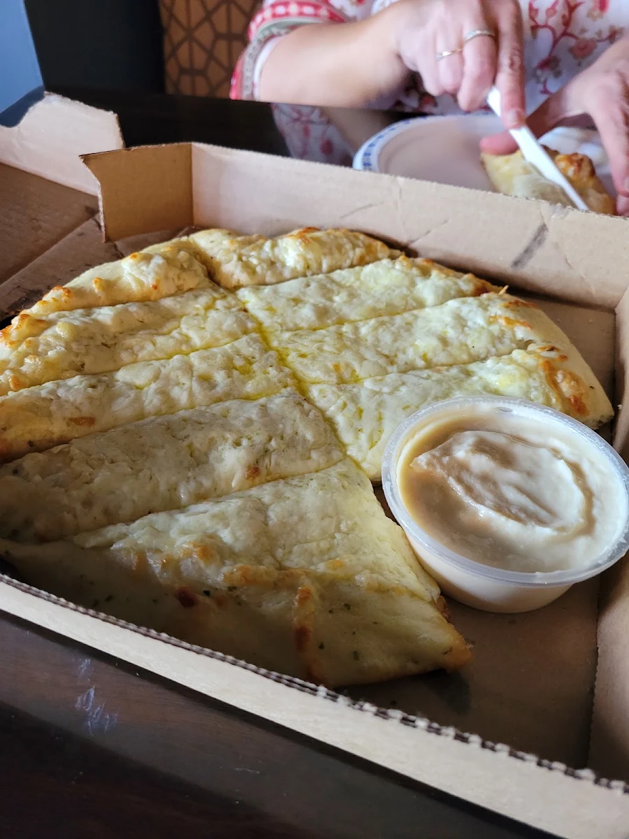 9 Inch Bouble Cheese Garlic Finger, Anthony's Pizza