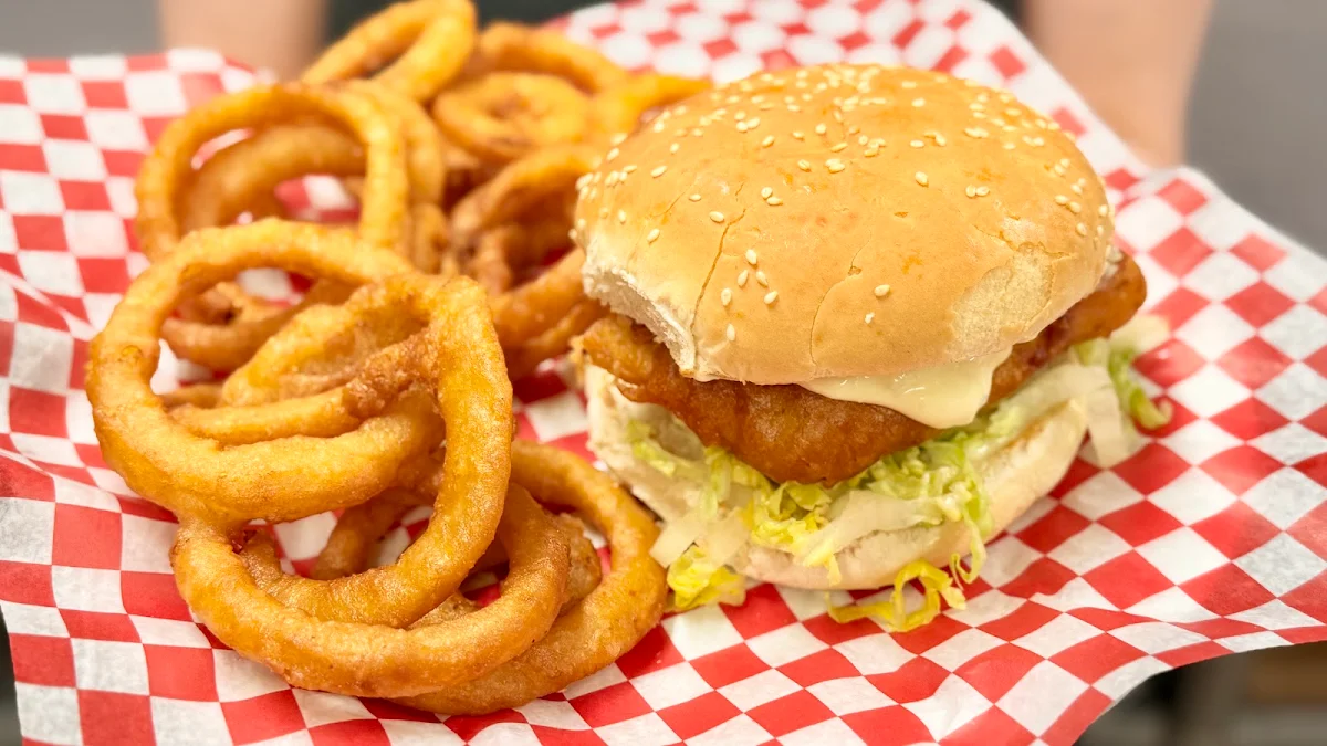 Golden Onion Rings, Anthony's Pizza