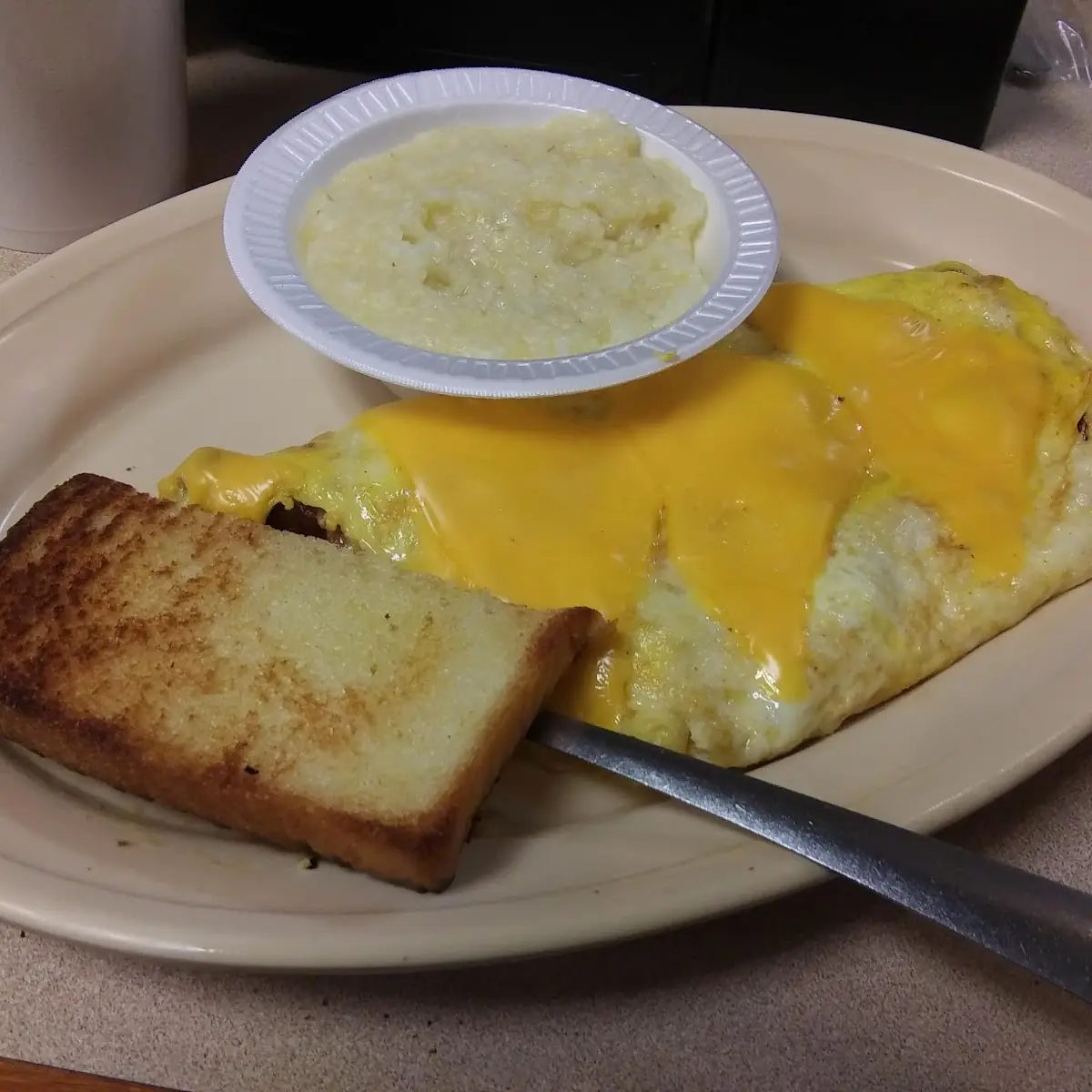 Bacon Egg and Cheese Omelette