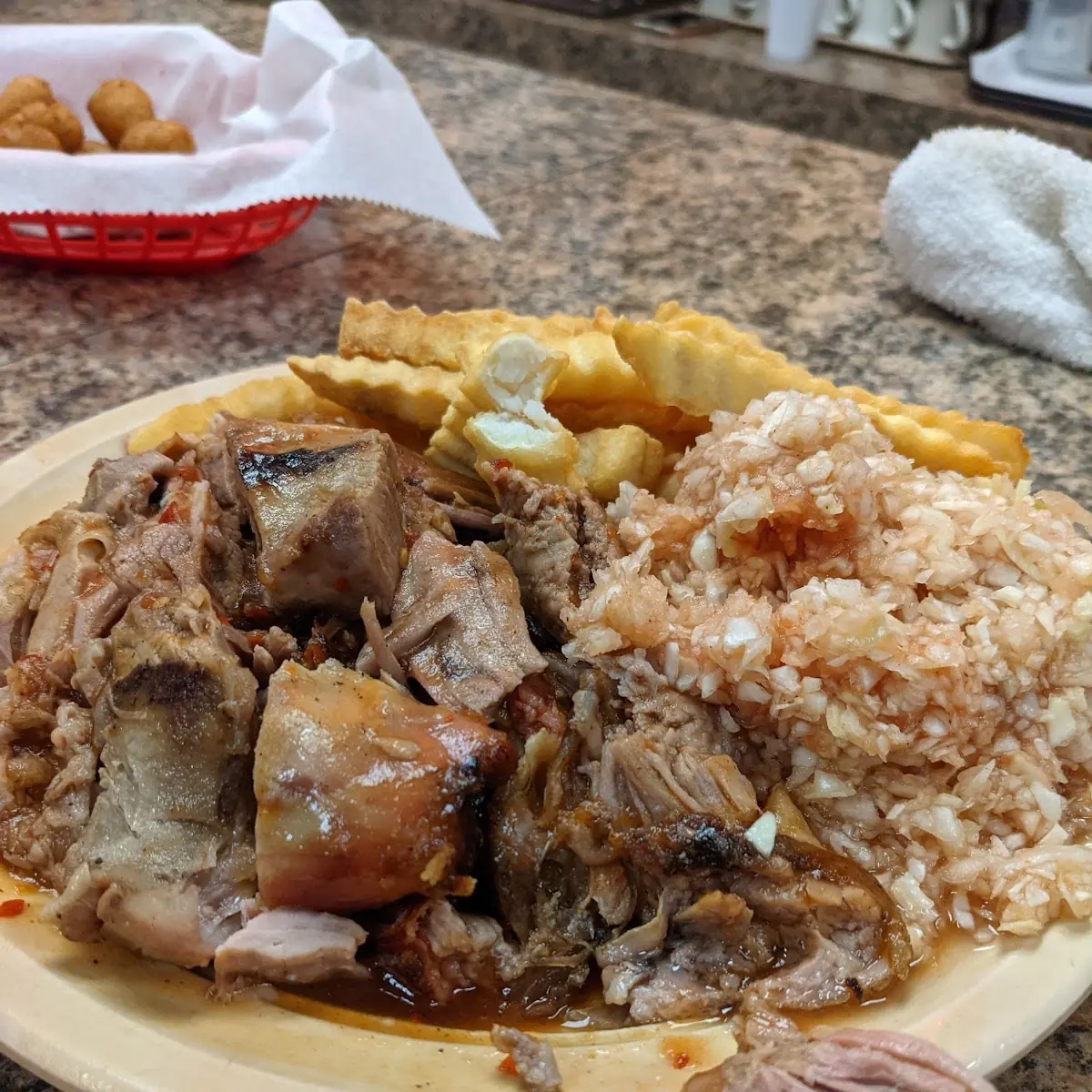 BBQ Pork Platter