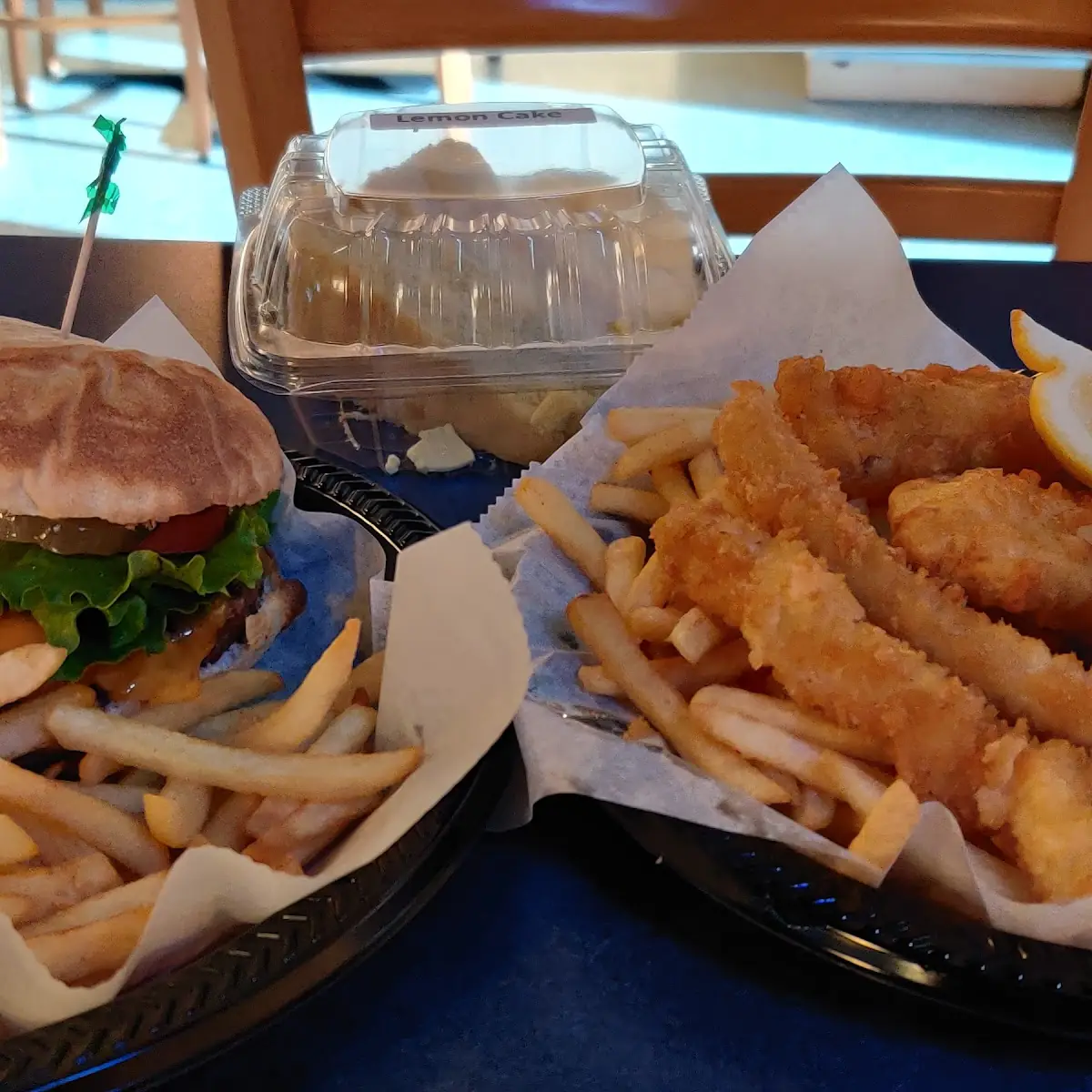 Cheeseburger Combo and Oscar's Combo