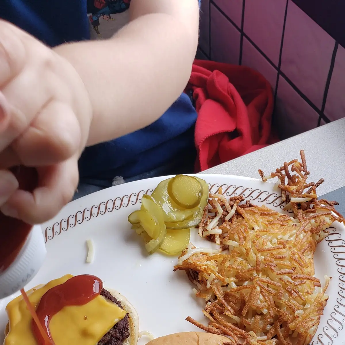 Hamburger and Hash Browns