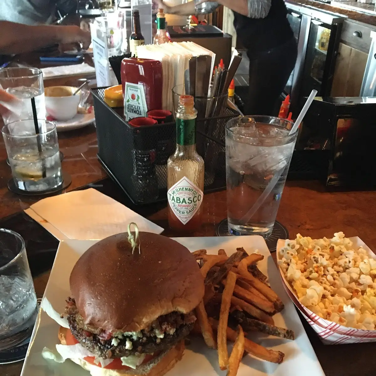 Bacon Blue Cheese Burger