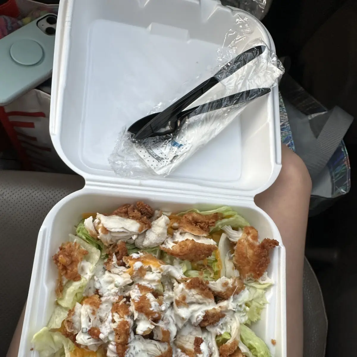 Fried Chicken Salad