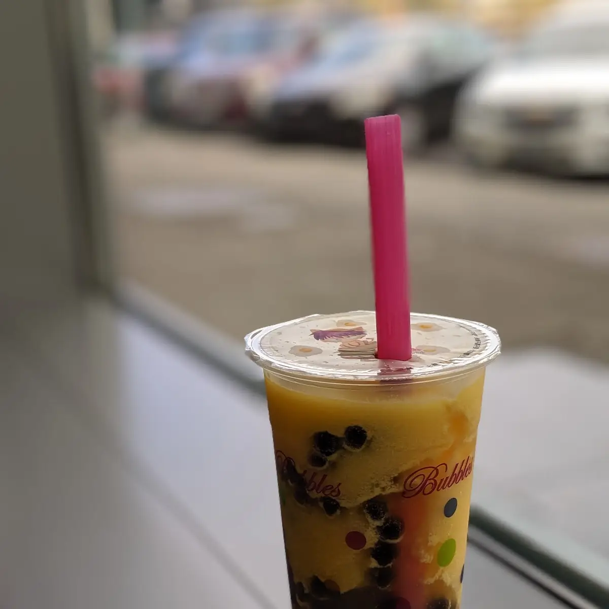 Passion Fruit Milk Tea