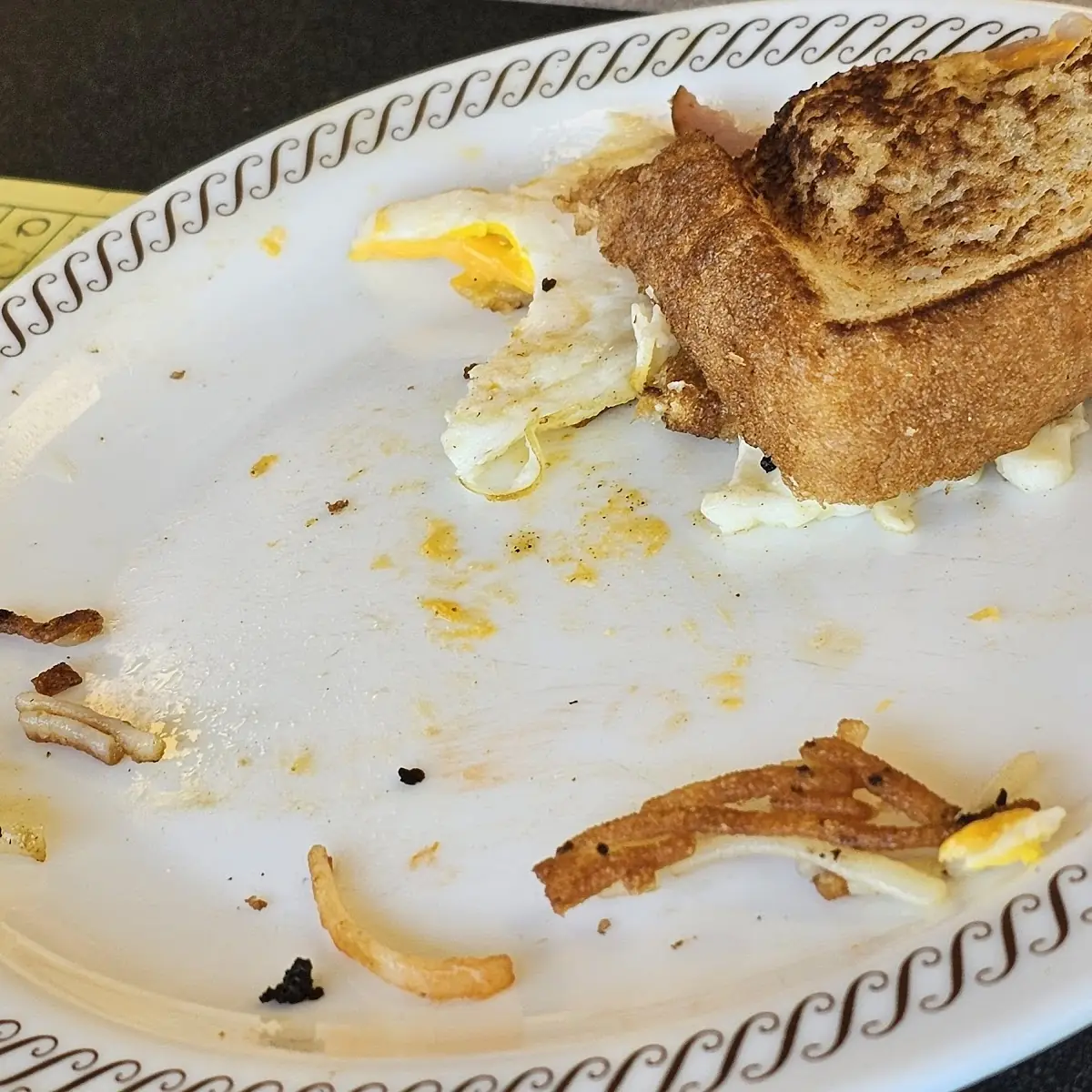 Ham Egg Cheese Melt with Hashbrowns