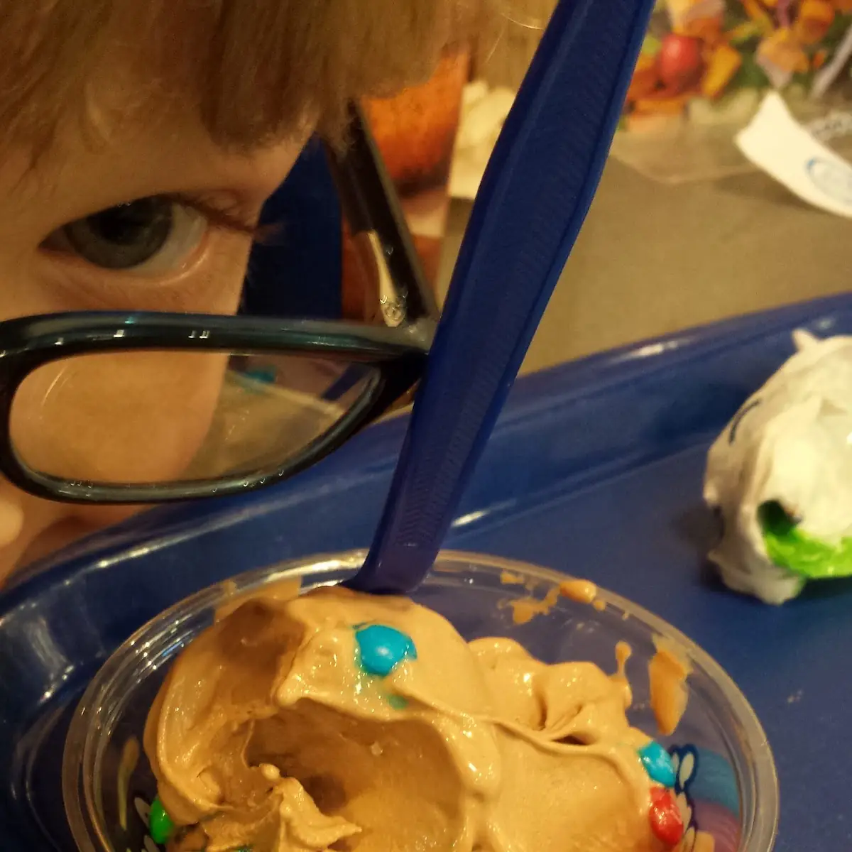 Chocolate Sundae Kids Size with M&M's