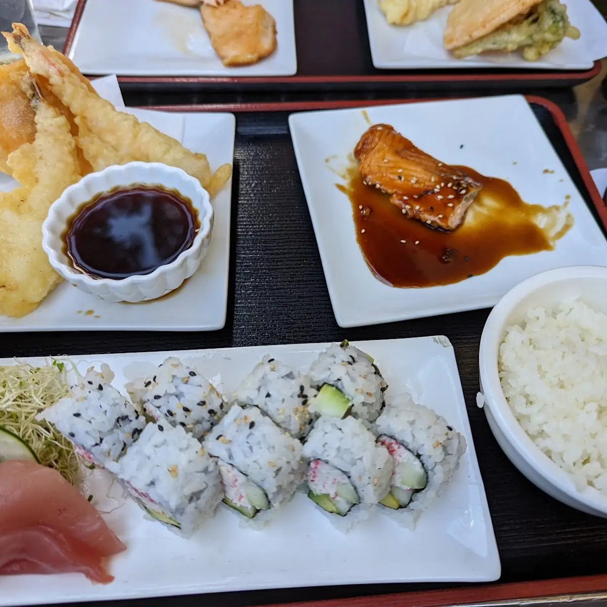 Teriyaki Salmon Bento Box