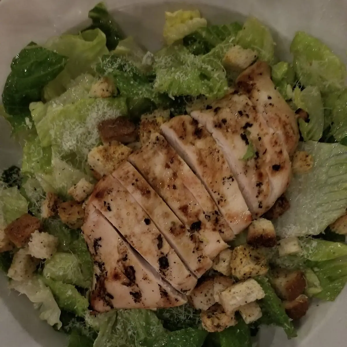 Grilled Chicken Caesar Salad