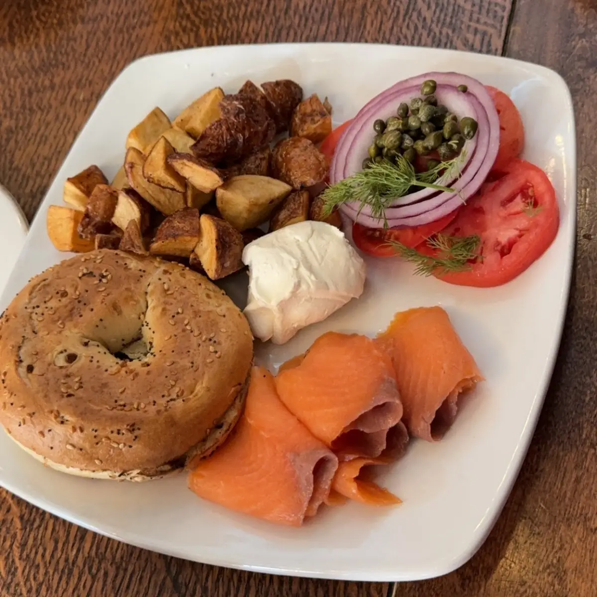 Smoked Salmon Bagel
