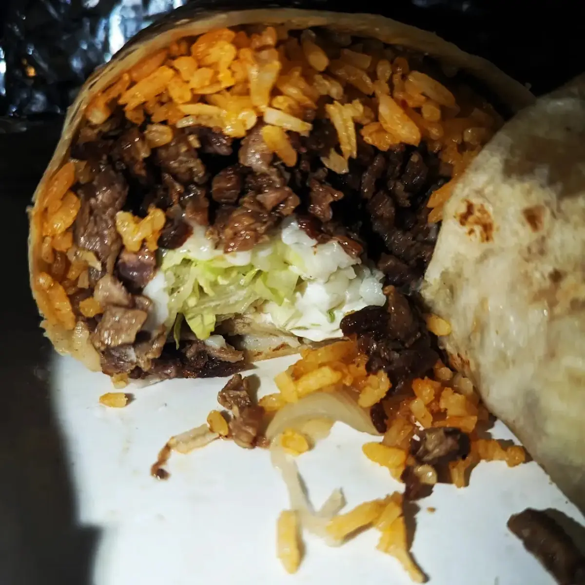 Carne Asada Burrito