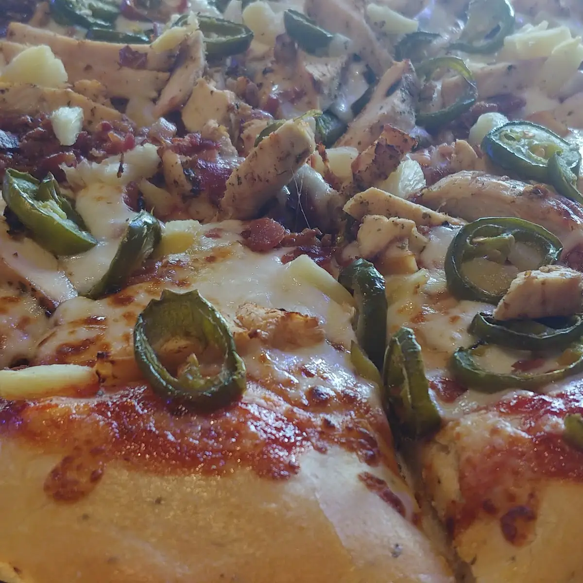Hot Hawaiian Pizza