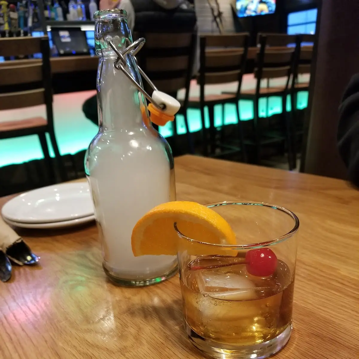 Smoked Old Fashioned with Buffalo Trace