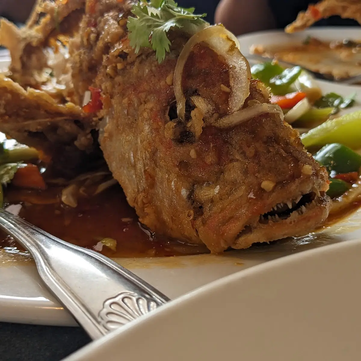 Pla Rad Prig Red Snapper
