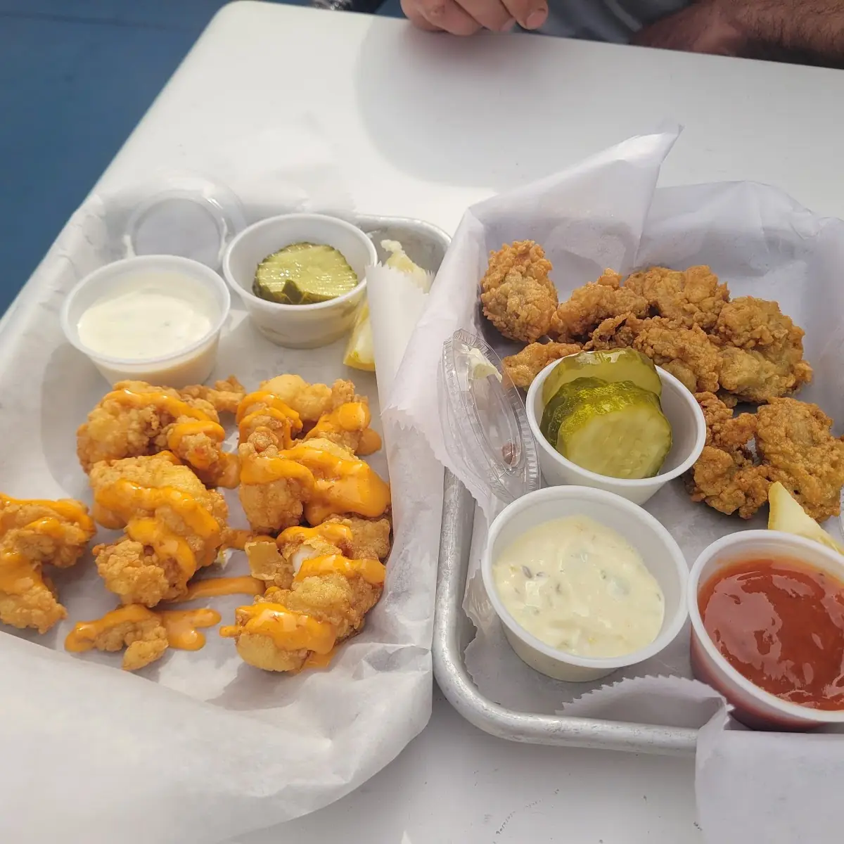 Fried Oysters Appetizer