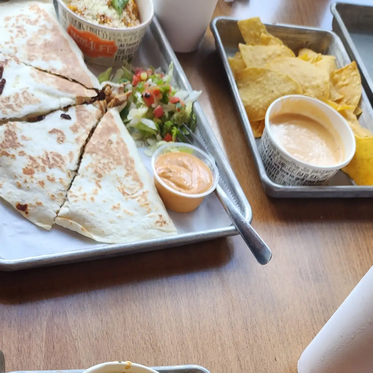 Carnitas Taco and Chicken Bacon Ranch Taco
