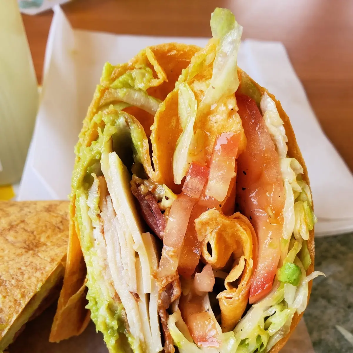 Turkey Bacon Wrap