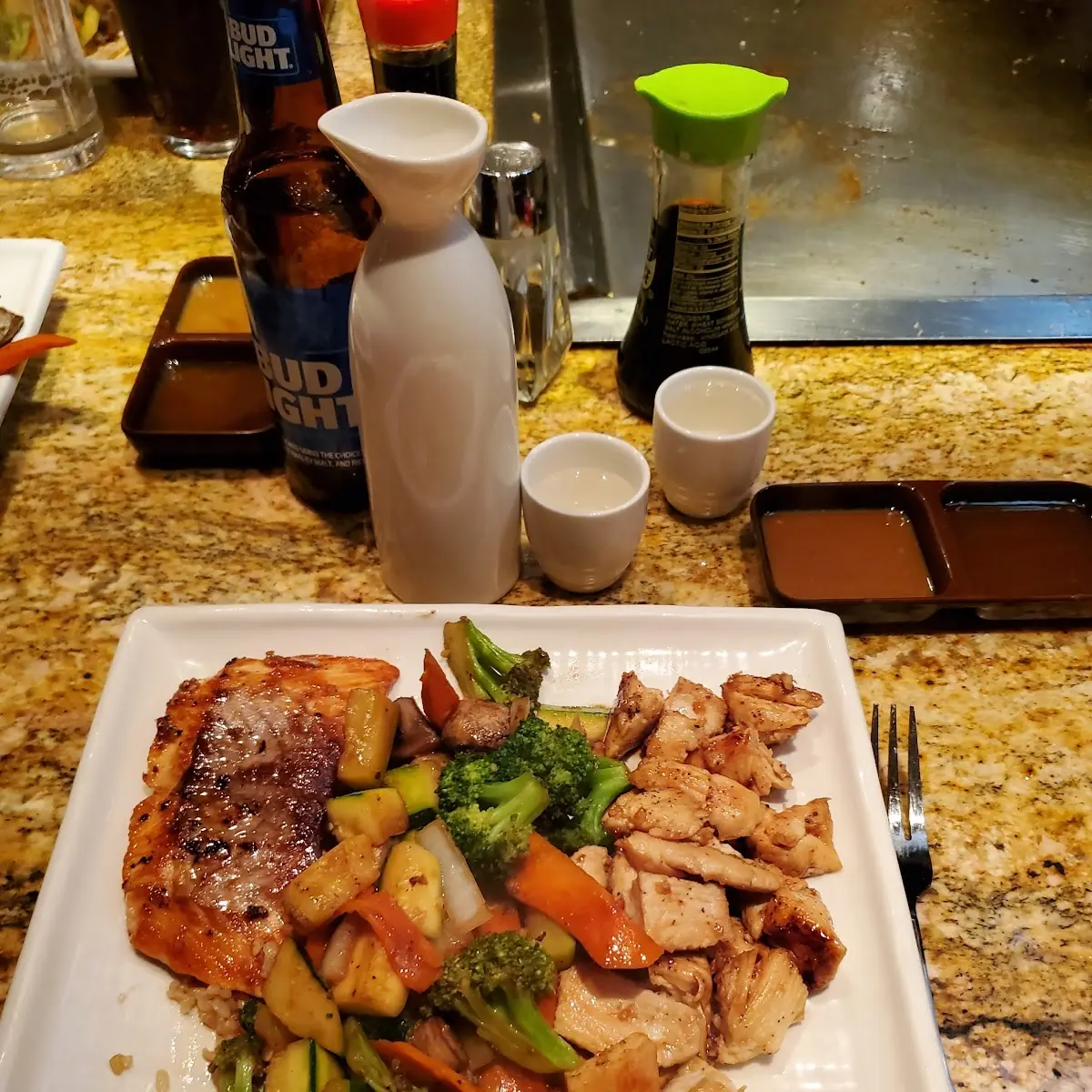 Hibachi Salmon Entree 4 Oz