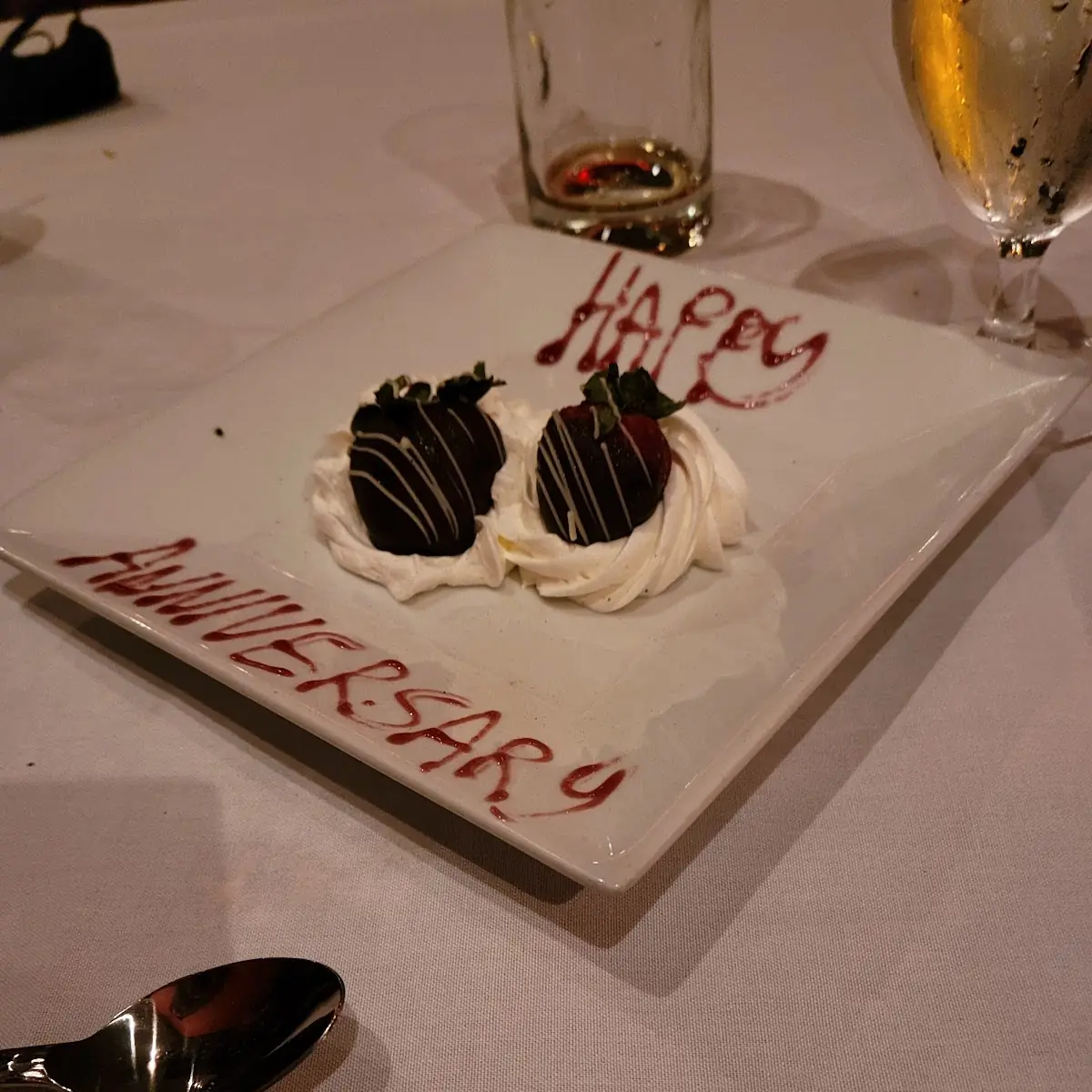 Chocolate Covered Strawberries in Bed