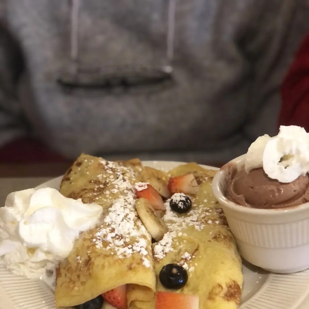 Fresh Fruit Crepes
