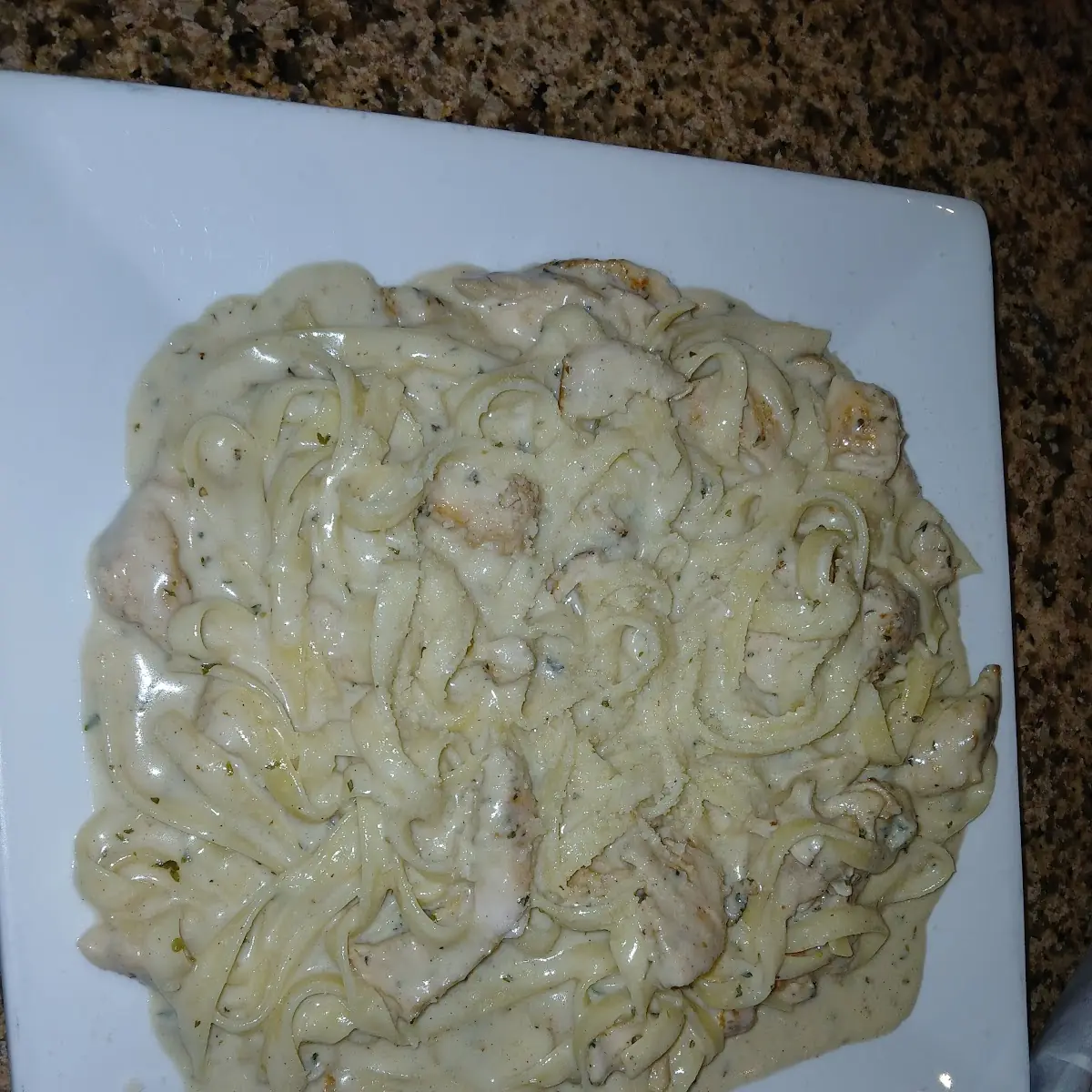 Chicken Fettuccine Alfredo