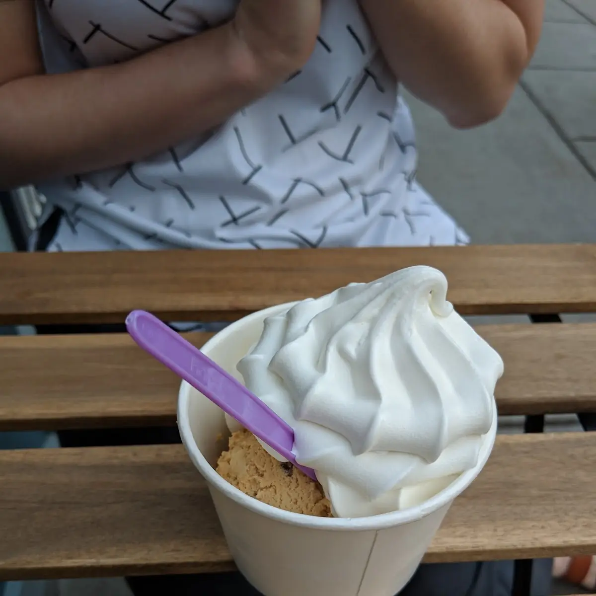 Soft Serve Ice Cream and Cookie Dough
