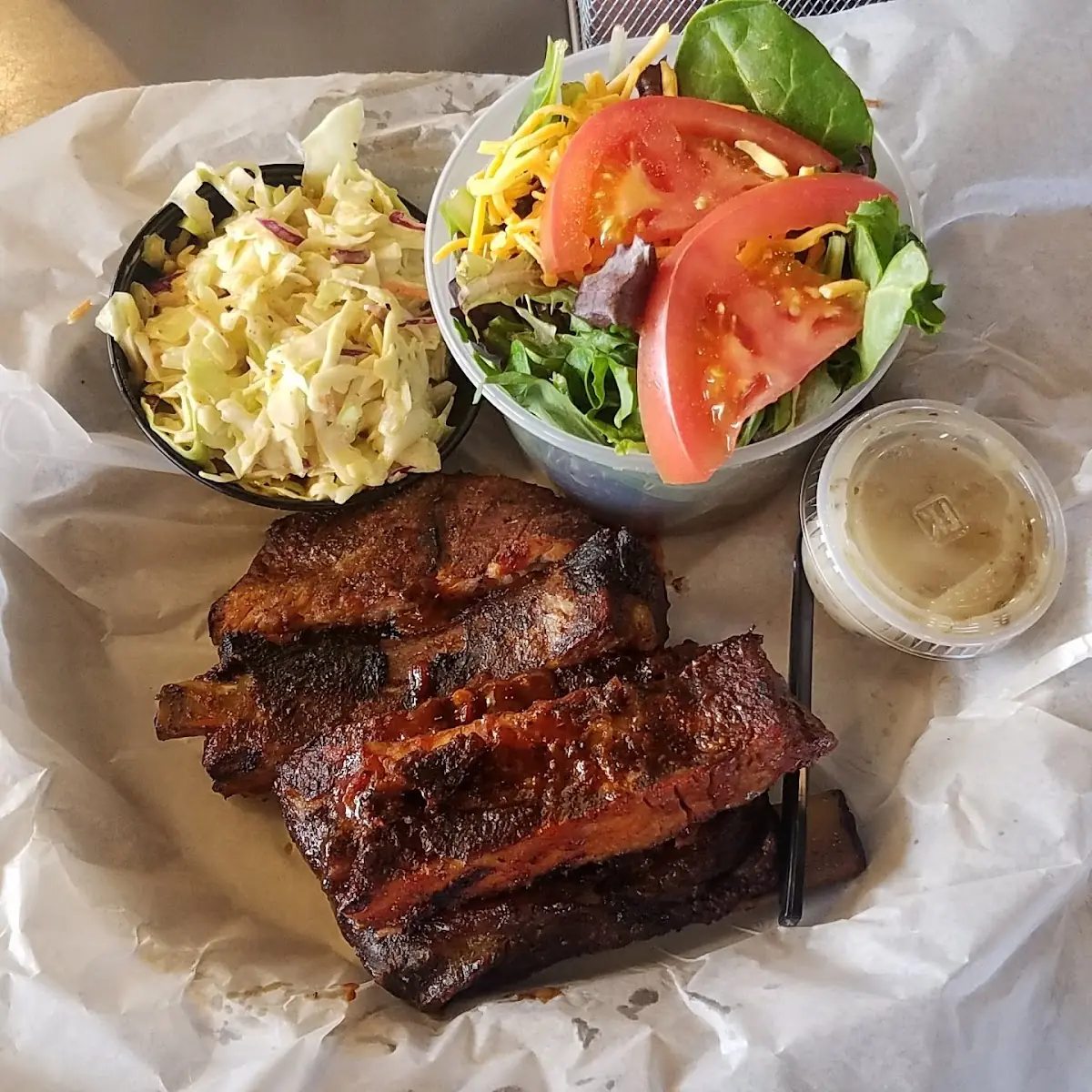 Rib Platter with Two Sides