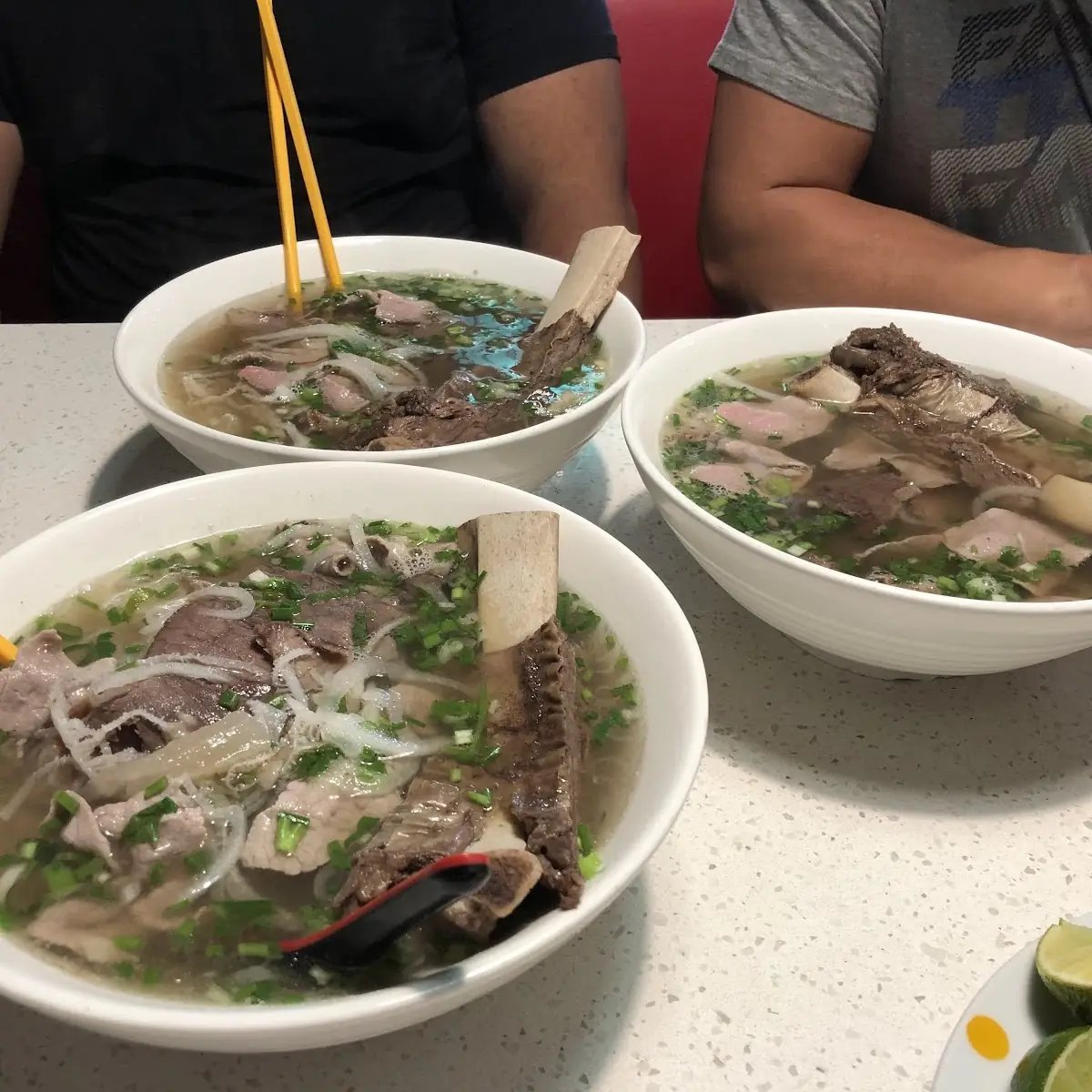 Pho Combo w Rare Steak Brisket Tendon & Tripe