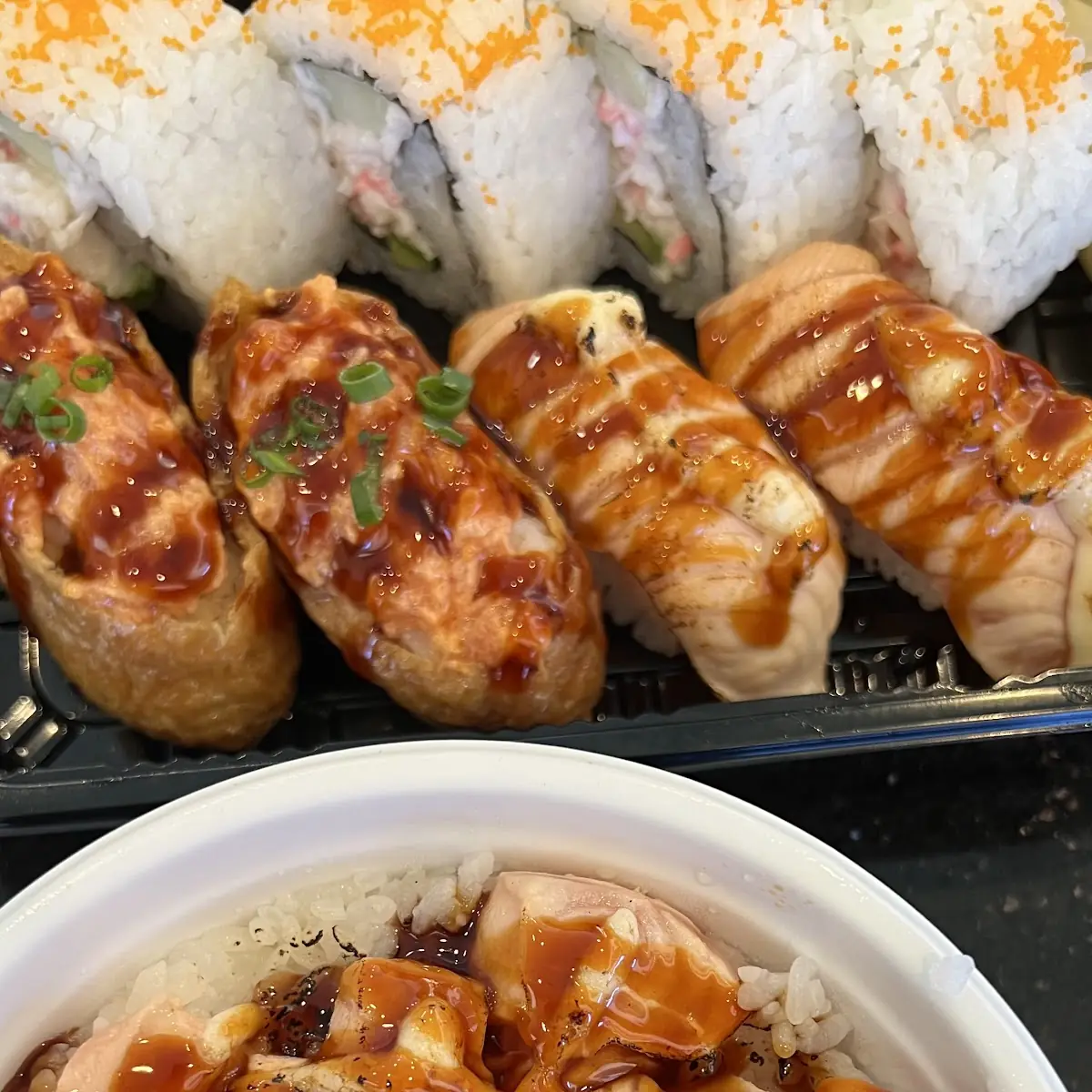 Seared Salmon Poke Bowl