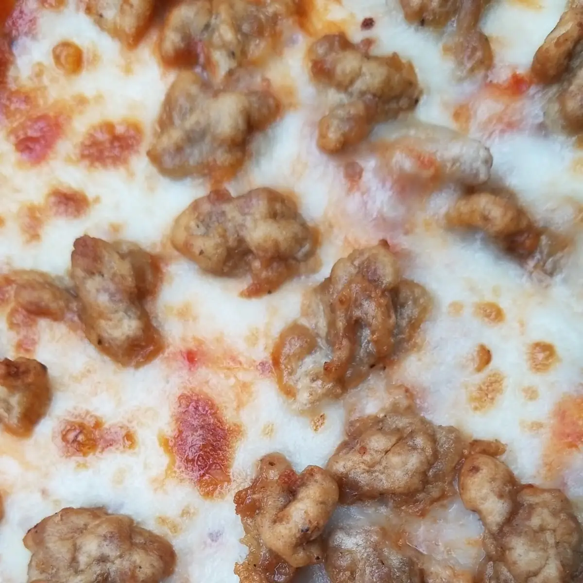 Sausage Pizza with mmmmm