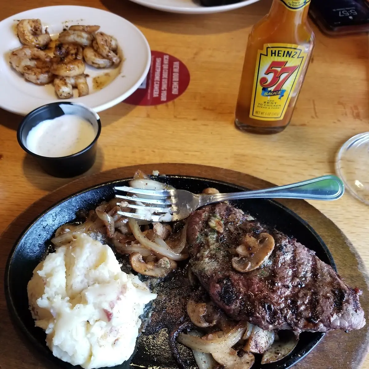 Steak Mushroom Burger