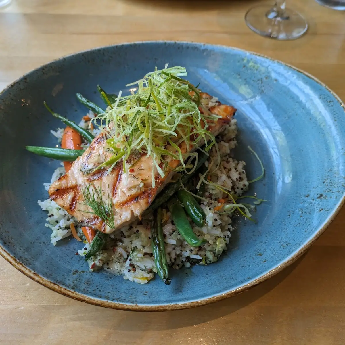 Side Grilled Salmon, Milestones