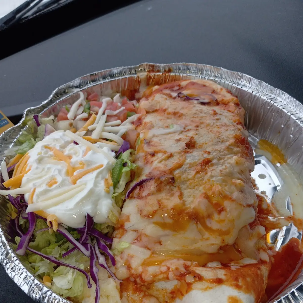 Lunch 8 Taco Enchilada