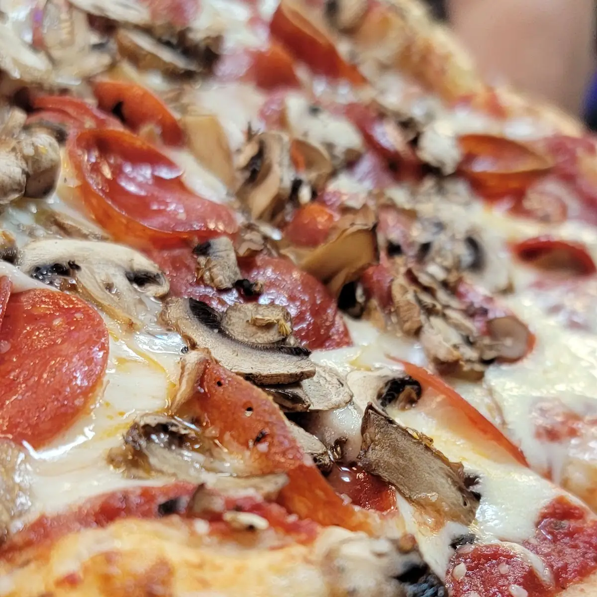 Pepperoni and Mushroom Pizza