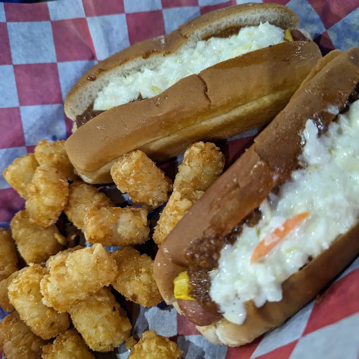 Hot Dog and Tater Tots