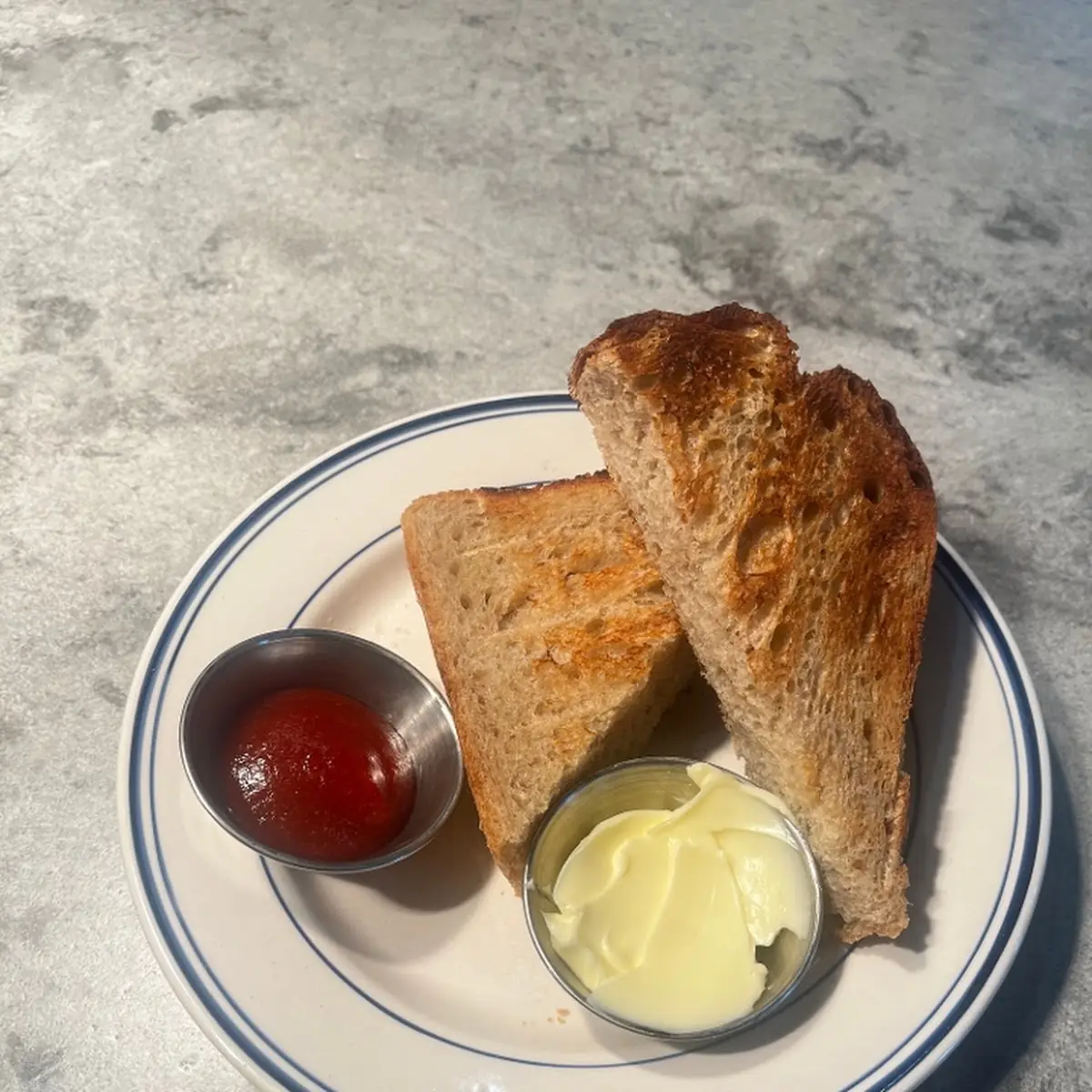 Ibis Toast with Butter House Made Jam