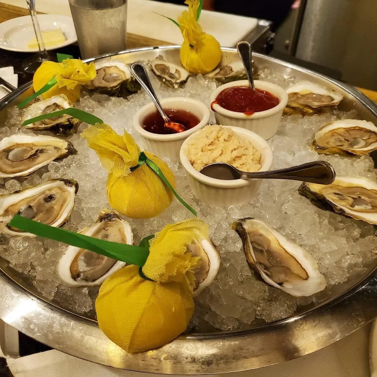Fresh Oysters on the Half Shell