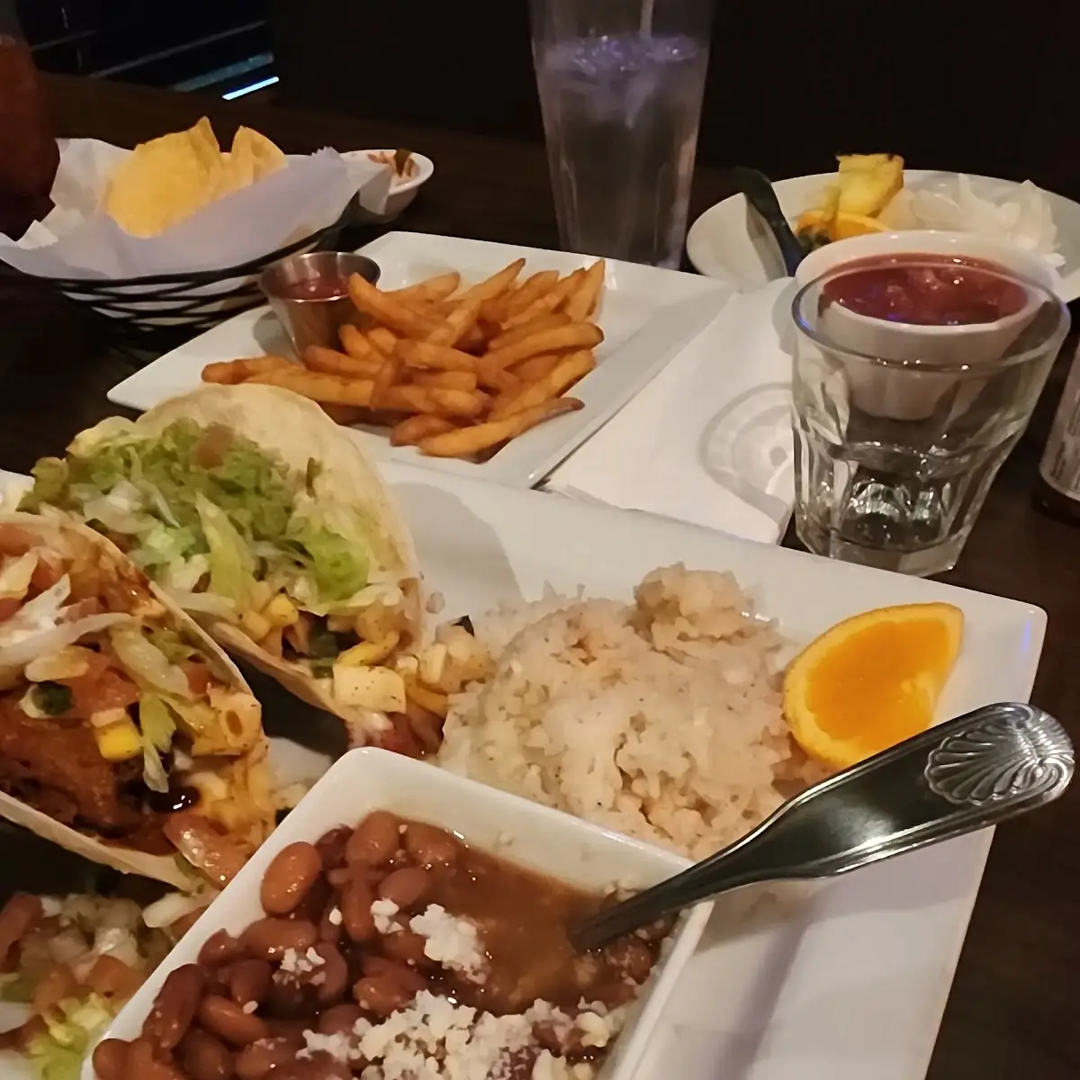 Tacos Del Mar Platter