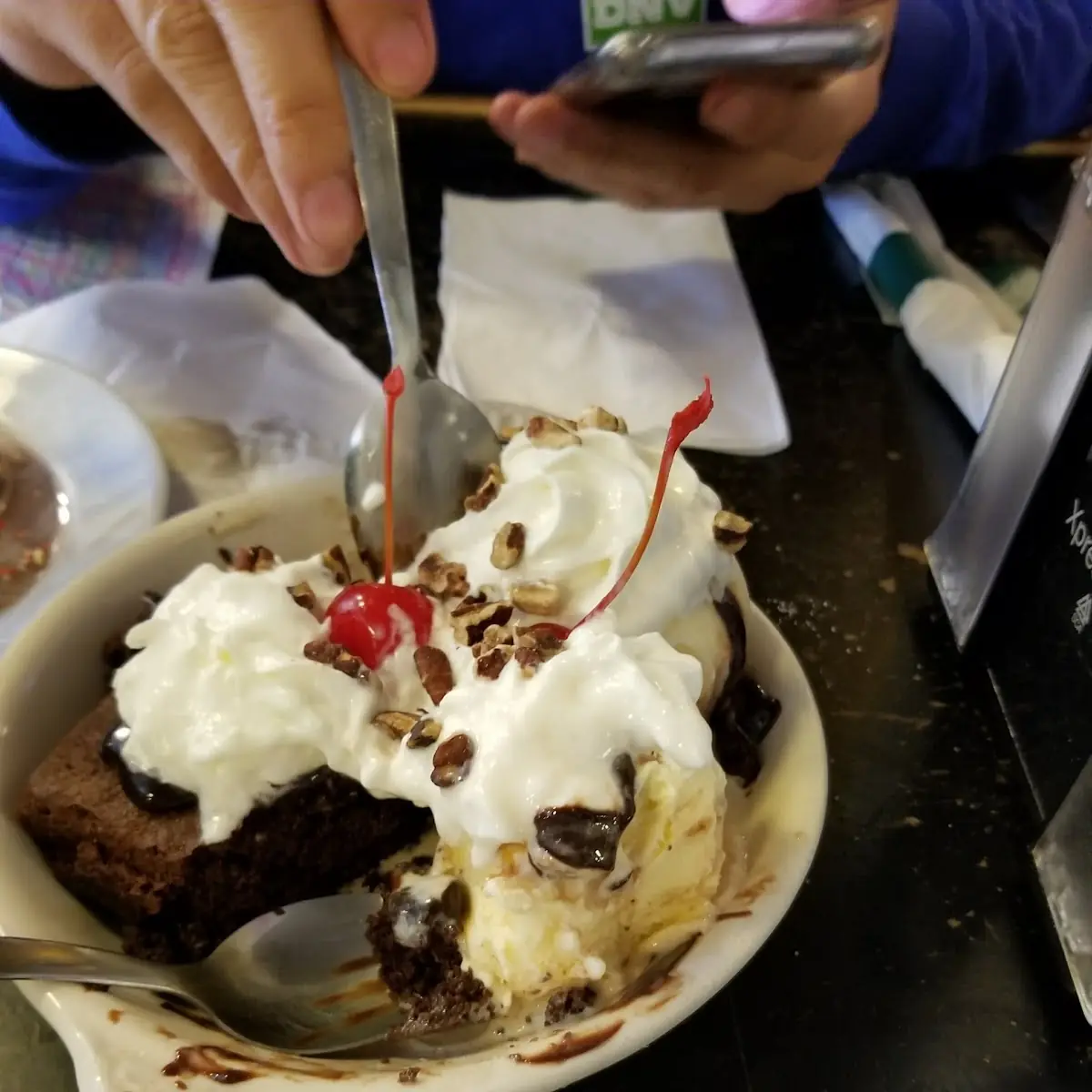 Brownie Sundae