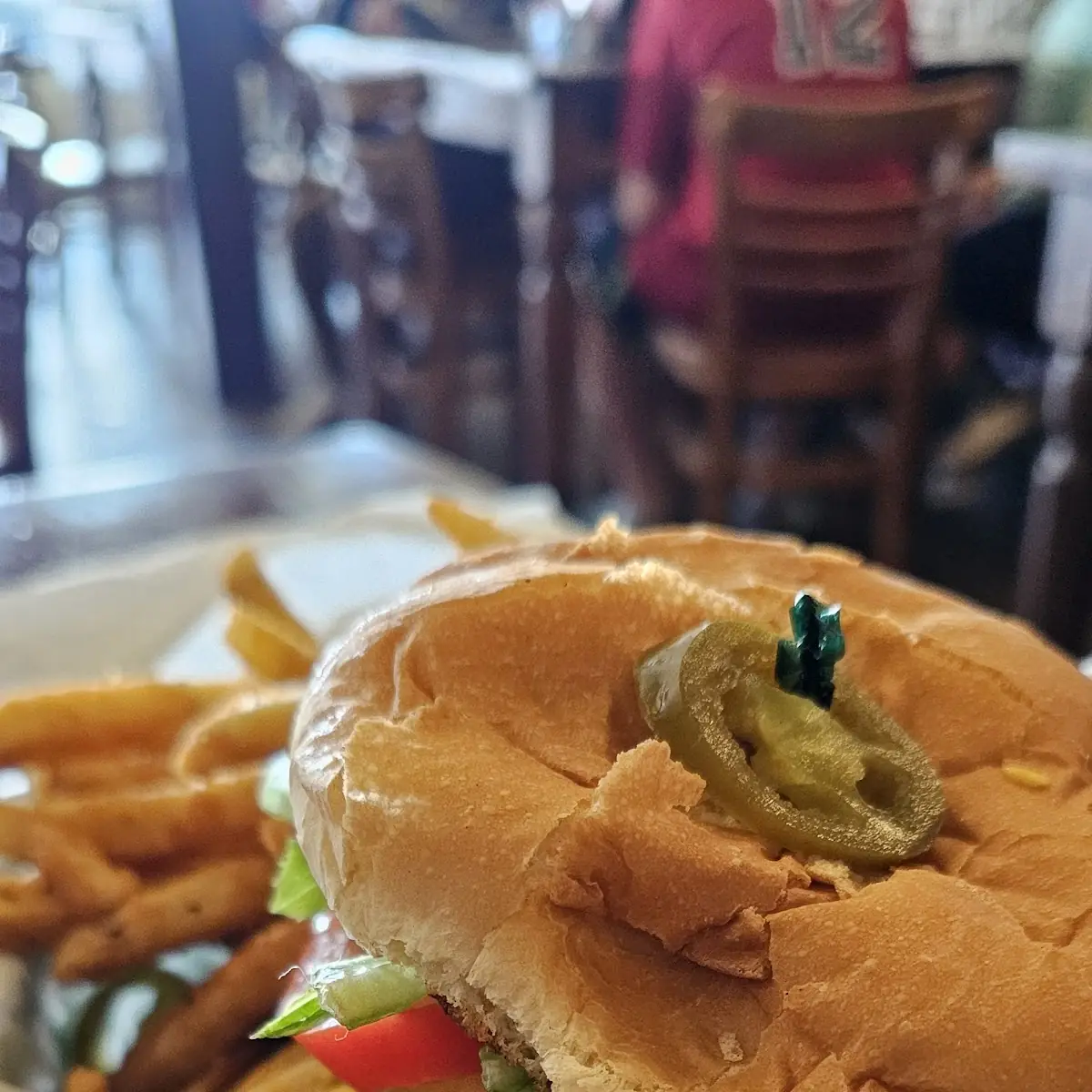 Half Pound Burger