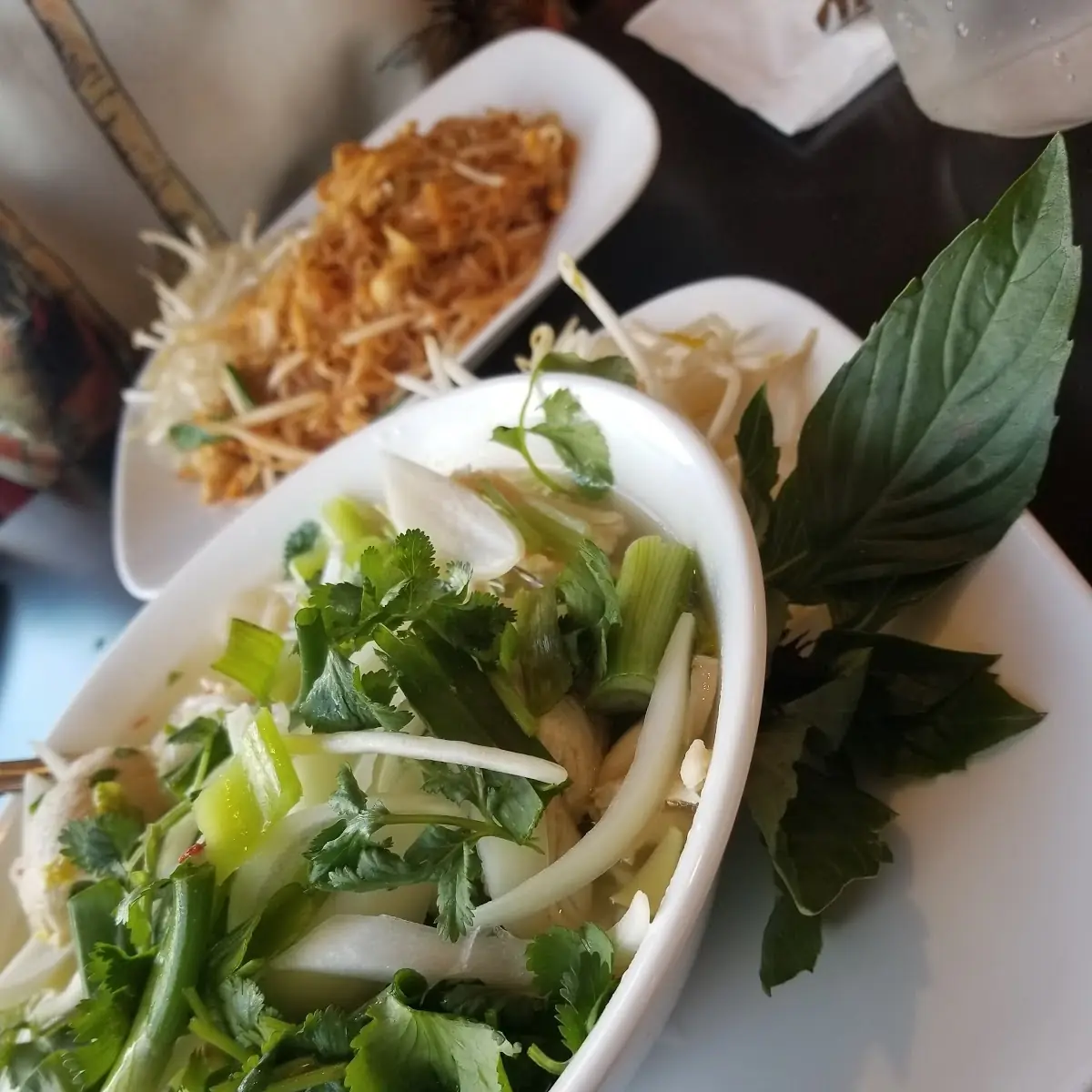 Classic Noodle with Chicken and Chicken Pad Thai