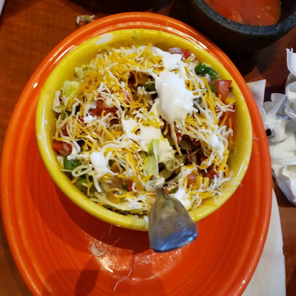 Bean Burrito & Cheese Enchilada