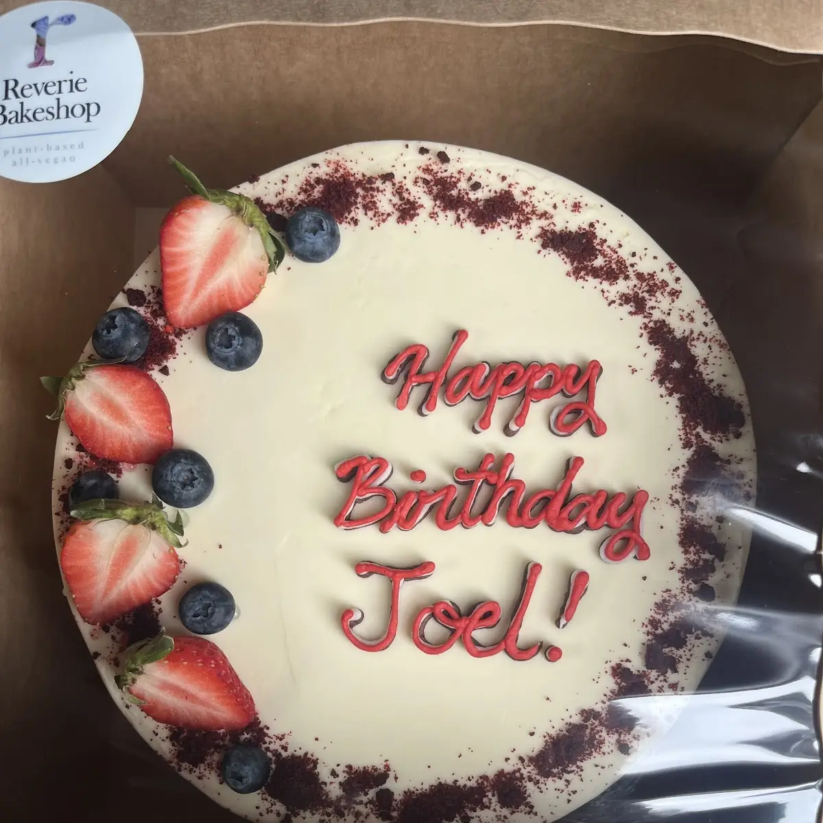 Red Velvet Vegan Cake