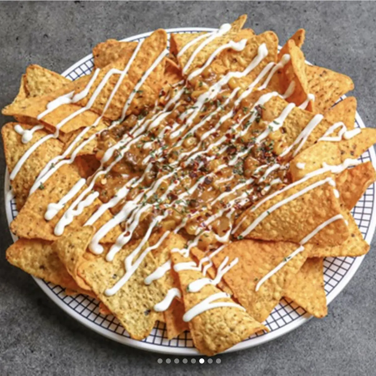 Buldak Spicy Chicken Nachos