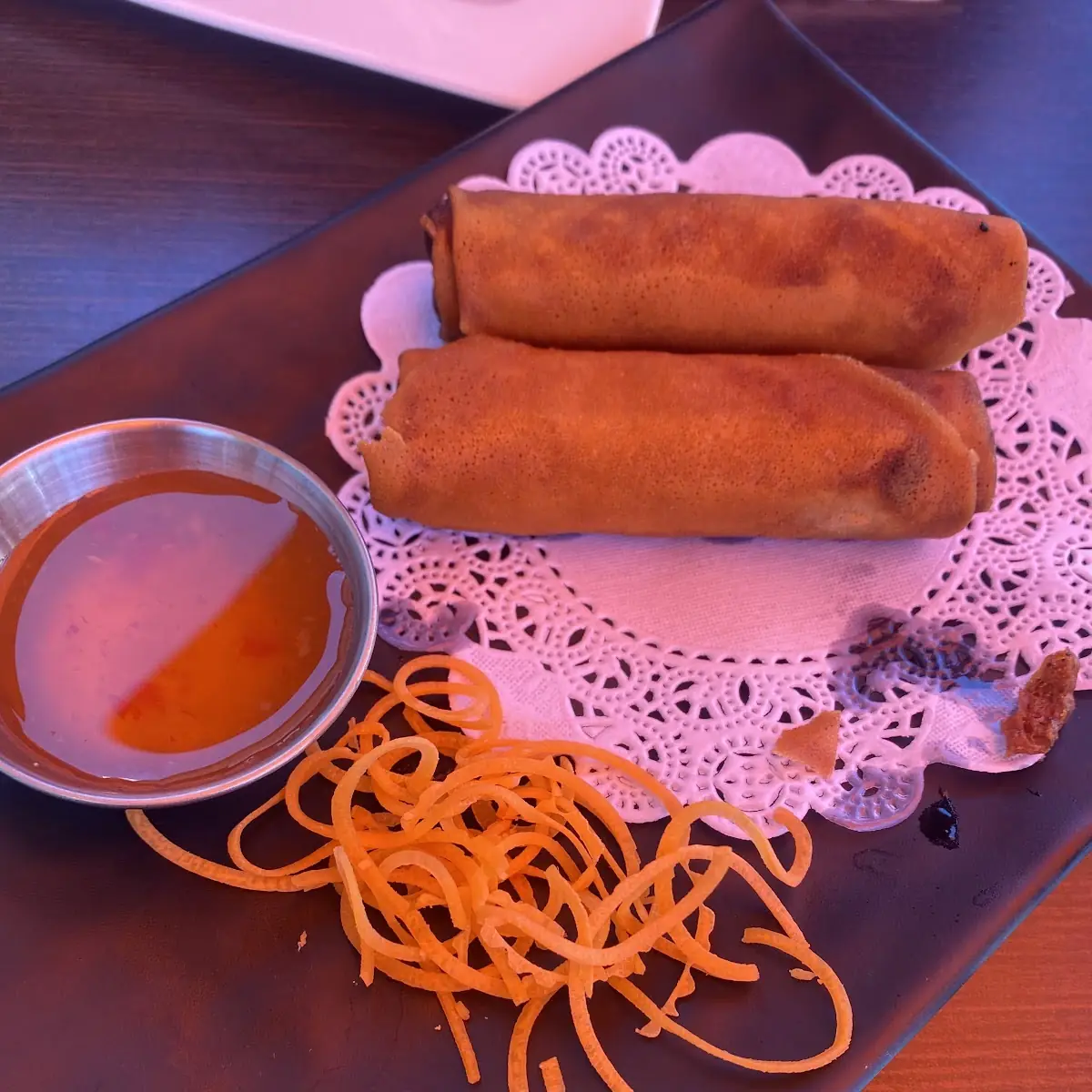 Veggie Fried Egg Rolls