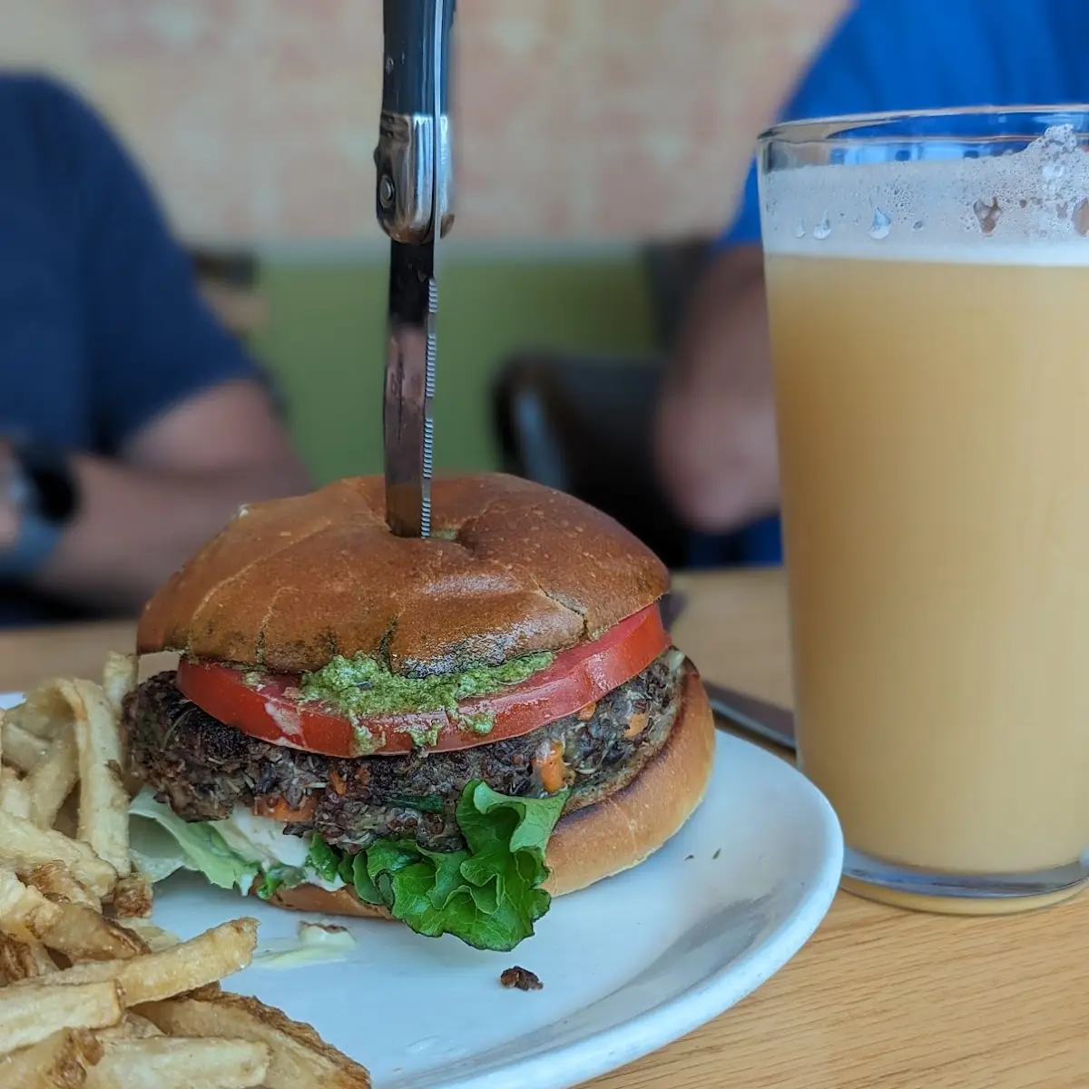 Fancy Veggie Burger